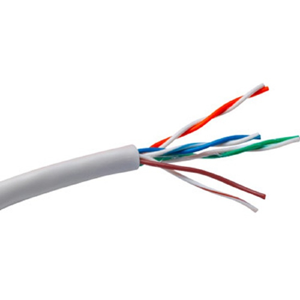 Повреждение упаковки Exegate EX261518RUS Кабель UTP 4 пары кат.5e Exegate Special CCA, 26AWG, бухта 305м, серый, PVC