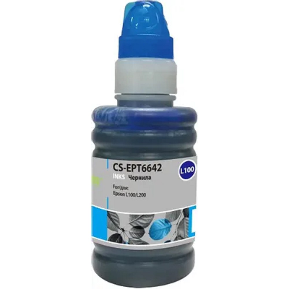 CACTUS CS-EPT6642 Чернила для Epson L100, голубые, 100ml