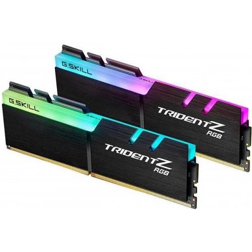 G.Skill DDR4 DIMM 32GB Kit 2x16Gb F4-3200C16D-32GTZR PC4-25600, 3200MHz TRIDENT Z RGB