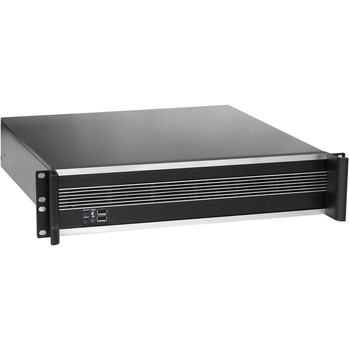Exegate EX293328RUS Серверный корпус ExeGate Pro 2U450-09 <RM 19", высота 2U, глубина 450, БП 900ADS, 2*USB>