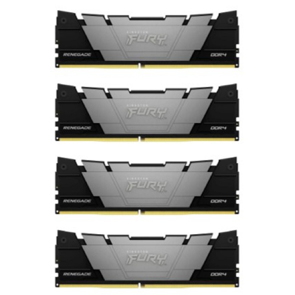Kingston DDR4 DIMM 128GB 3200MT/s CL16 (Kit of4) FURY Renegade Black KF432C16RB2K4/128