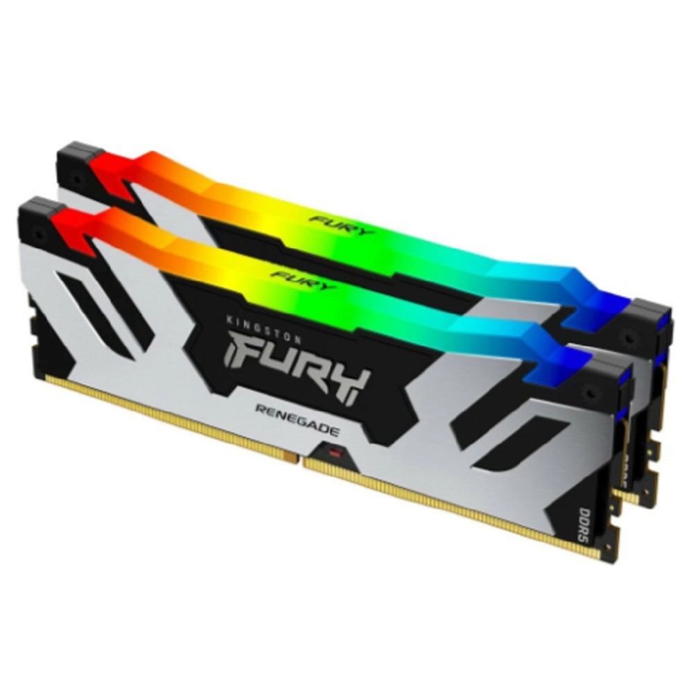 Kingston DDR5 DIMM 96GB 6000MT/sCL32 (Kit of 2) FURY Renegade RGB XMP KF560C32RSAK2-96
