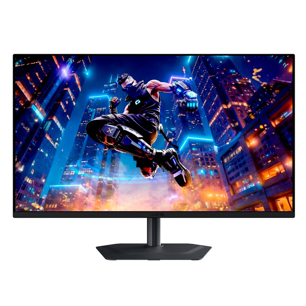 LCD Gigabyte 31.5" MO32U2 EK {QD-OLED 3840x2160 240Hz 0.03ms 178/178 250cd/1000cd 2xHDMI2.1 DisplayPort1.4 3xUSB3.2 USB-C(18Вт)  Pivot}