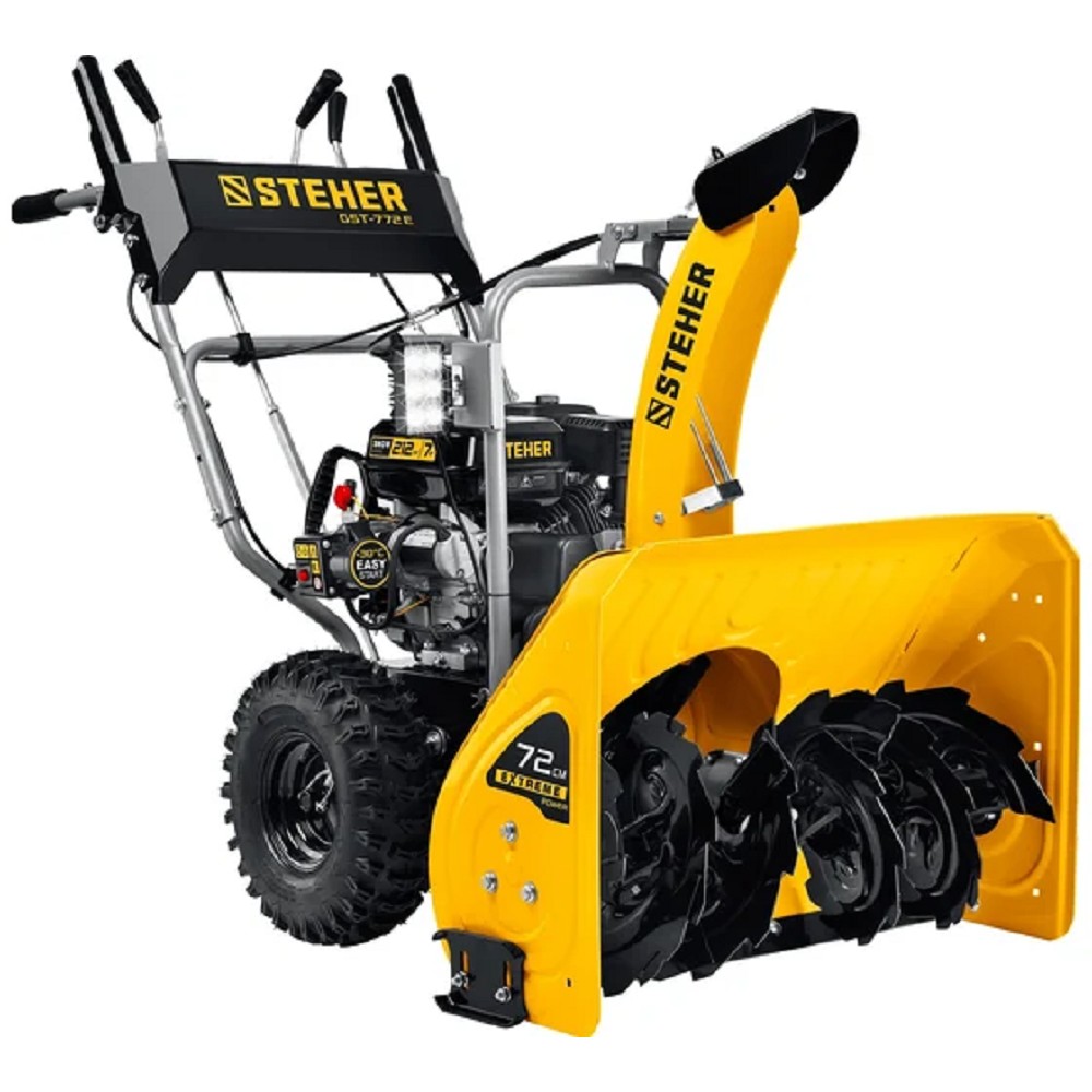 STEHER  72 см, бензиновый снегоуборщик с электростартером, EXTREM (GST-772E)