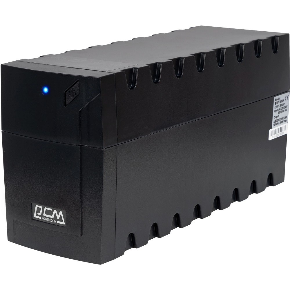PowerCom Raptor RPT-600AP SE ИБП {Line-Interactive, 600VA / 360W, Tower, 2*EURO, порт USB} {2068784}