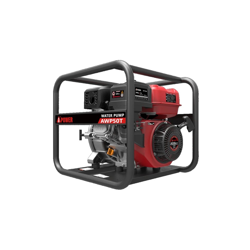 A-ipower мотопомпа бензиновая для грязной воды AWP50T [30221]