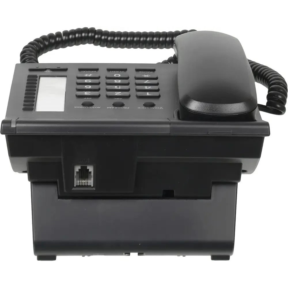 Panasonic KX-TS2382RUB (черный) {индикатор вызова,повторный набор последнего номера,4 уровня громкости звонка}