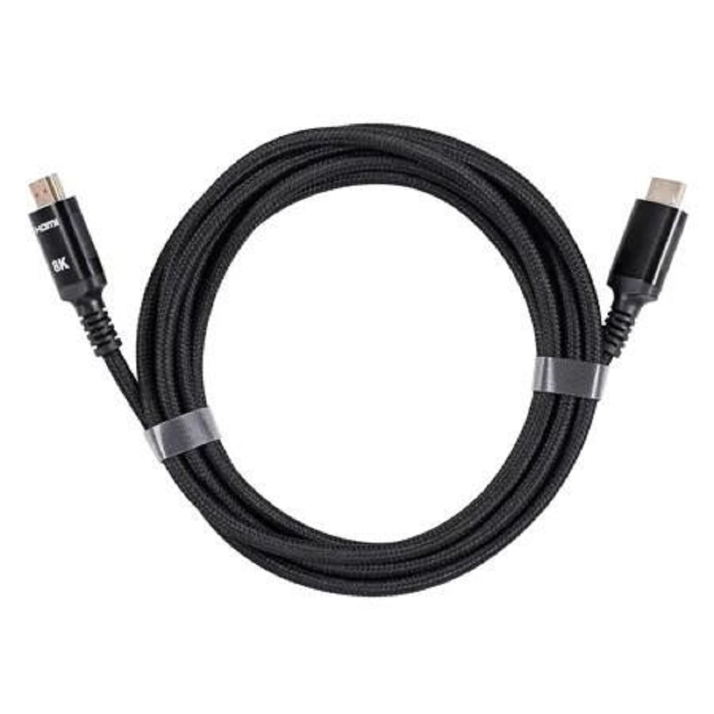 iOpen ACG859B-3.0 Кабель интерфейсный HDMI-HDMI 19M/M,ver. 2.1 8KX60Hz (Econom) оплетка 3m