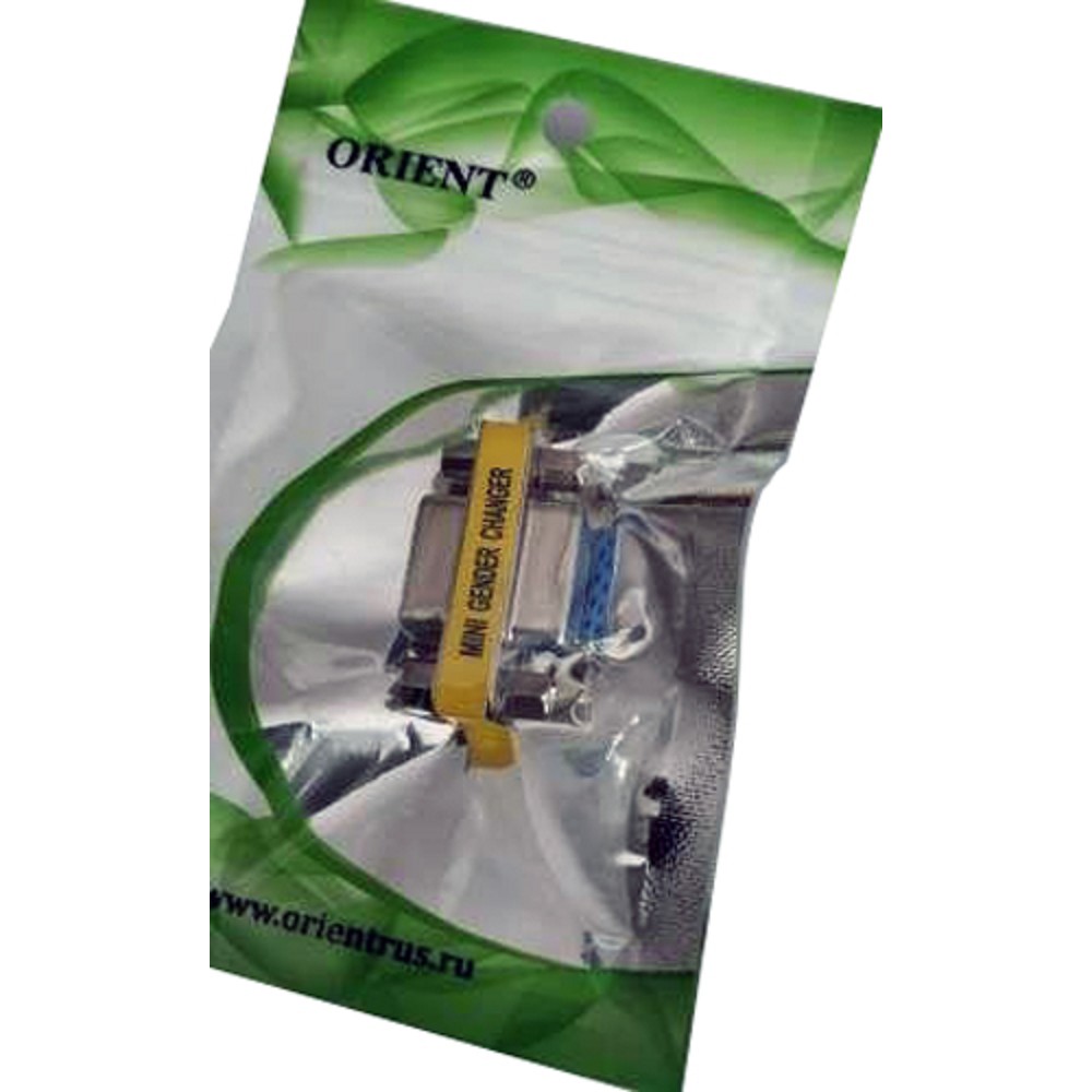 ORIENT C807, Переходник разъема COM RS232 DB9F - DB9F (30807)
