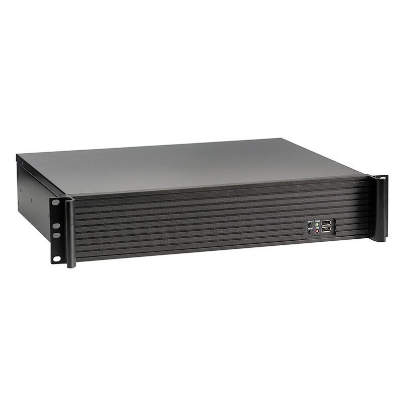 Exegate EX279760RUS Серверный корпус Exegate Pro 2U350-03 <RM 19",  высота 2U, глубина 350, БП 800ADS, USB>