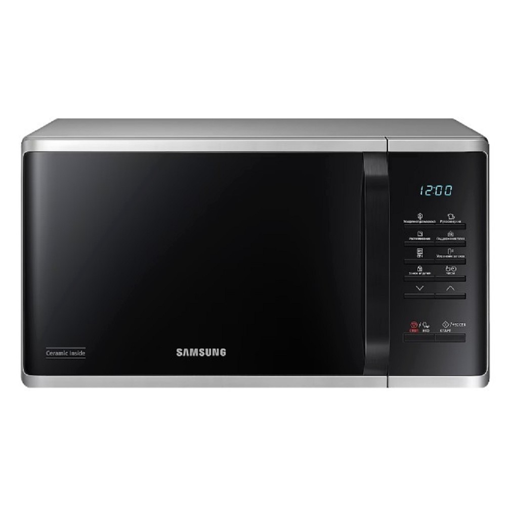 Samsung MS23K3513AS/BW Микроволновая печь, 23л, 800Вт, серебристый