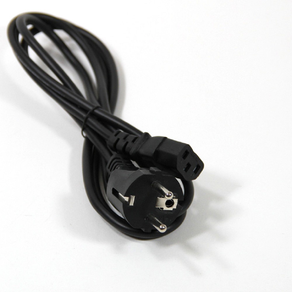 Telecom Кабель питания (TP021-IEC320-C13/SHM-1.8-BK) компьютер - розетка 220V <1.8м> (Европейский стандарт) [6926123461327]