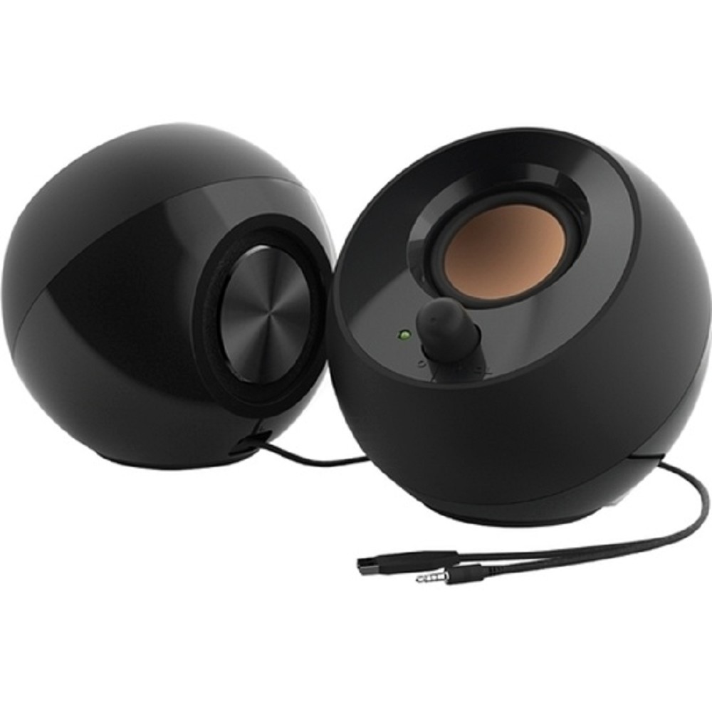 Creative PEBBLE MF1680 2.0 черный 4.4Вт