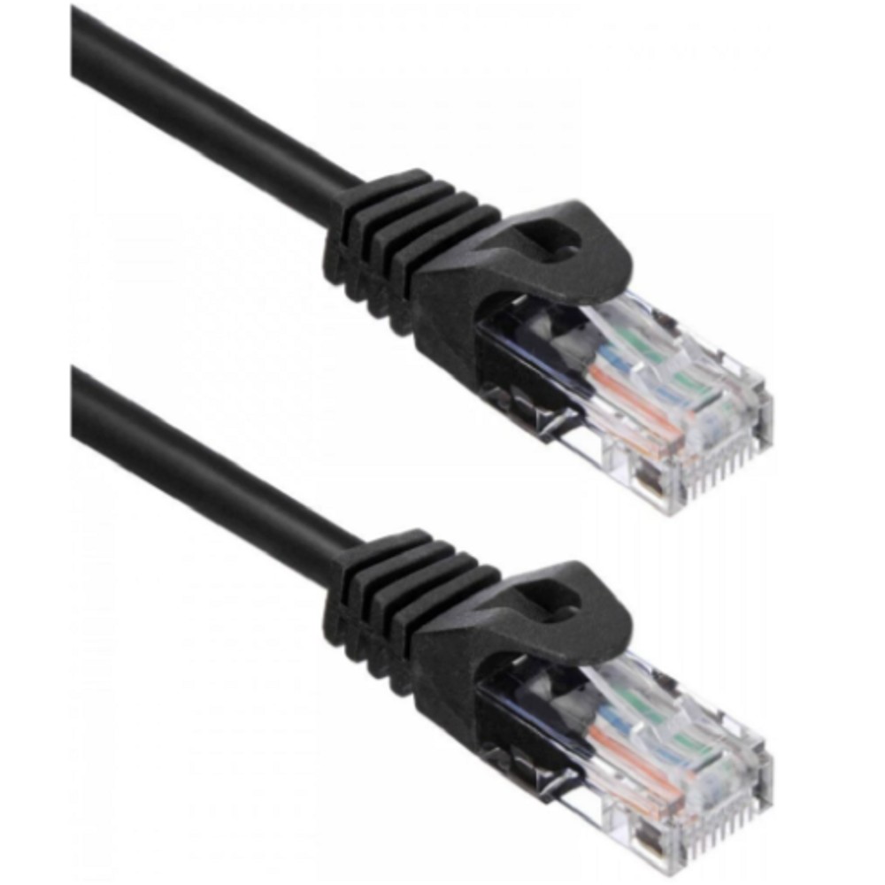 Кабель ACD Патч-корд ACD-LPU5C-30B |ACD-LPU5C-30B| Cat5e UTP 24AWG 4Pair, 7/0.18мм CU Черный, 3.0м, (741791)