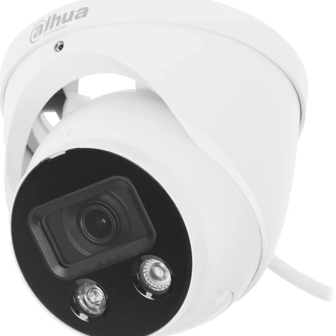 DAHUA DH-IPC-HDW3449HP-AS-PV-0280B-S5 Уличная турельная IP-видеокамера TiOC и ACUPICK 4Мп, 1/2.7” CMOS, объектив 2.8мм, видеоаналитика, 2 микрофона, ИК 30м, LED 30м, IP67, металл