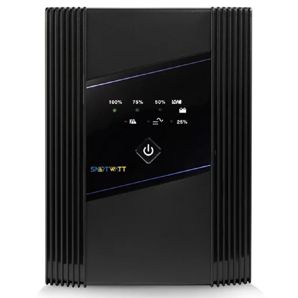 SMARTWATT UPS UNI 650 {линейно-интерактивный, 650/360 ВА/Вт, напольный, LED индикация, Shuko CEE7/4 - 2 шт}