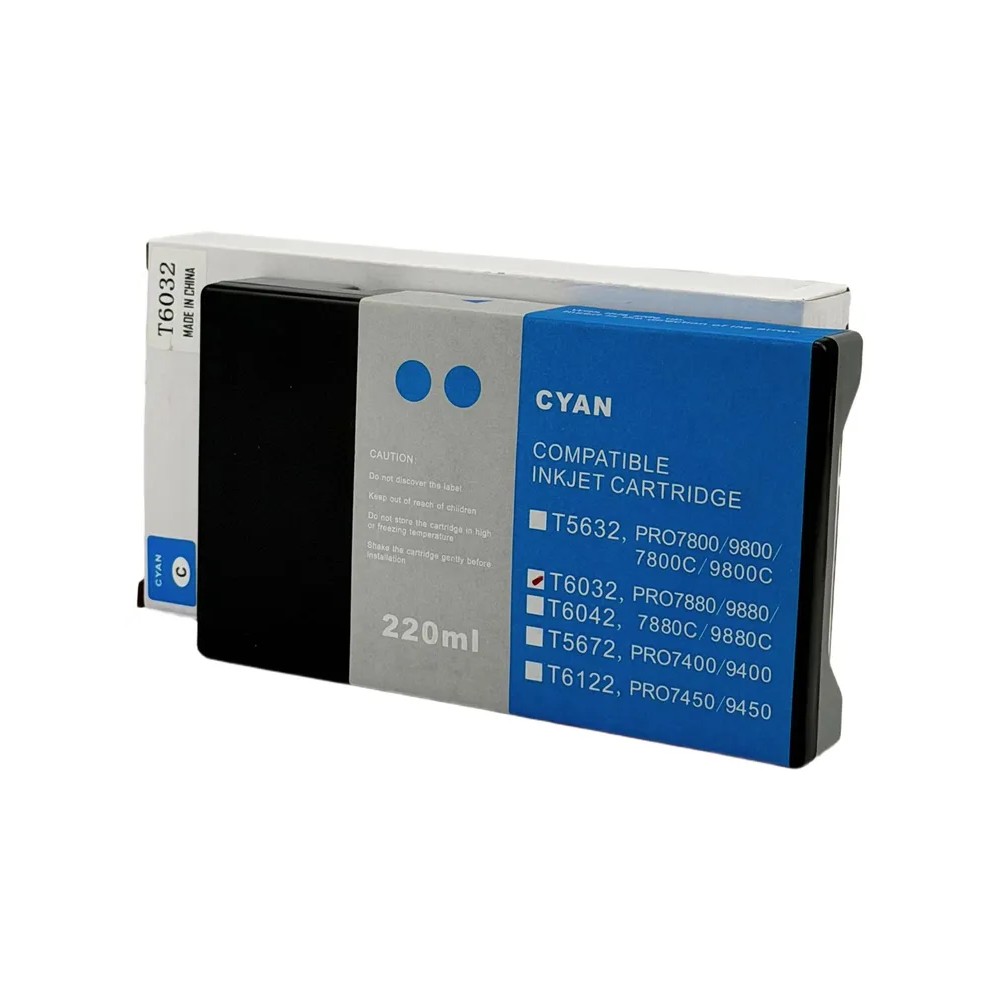 EPSON C13T603200 SP-7880/9880 220ml Cyan (LFP)