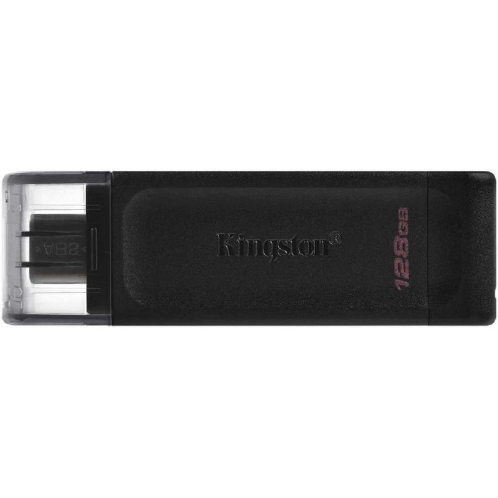 Kingston USB Drive 128Gb DataTraveler 70 Type-C DT70/128GB USB3.0 черный