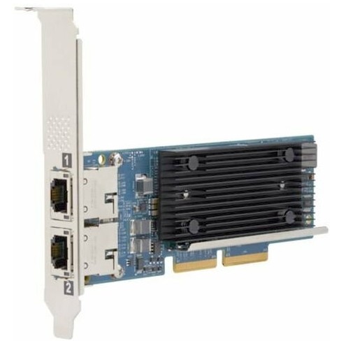 Broadcom BCM957416A4160C Сетевая карта NetXtreme P210tp (BCM957416A4160C) SGL NX-E Dual-Port 10GBase-T RJ-45 Ethernet Adapter, LP + FH brackets incl, BOX