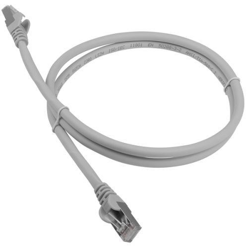 Патч-корд LANMASTER LSZH FTP кат.6A, 1.0 м, белый