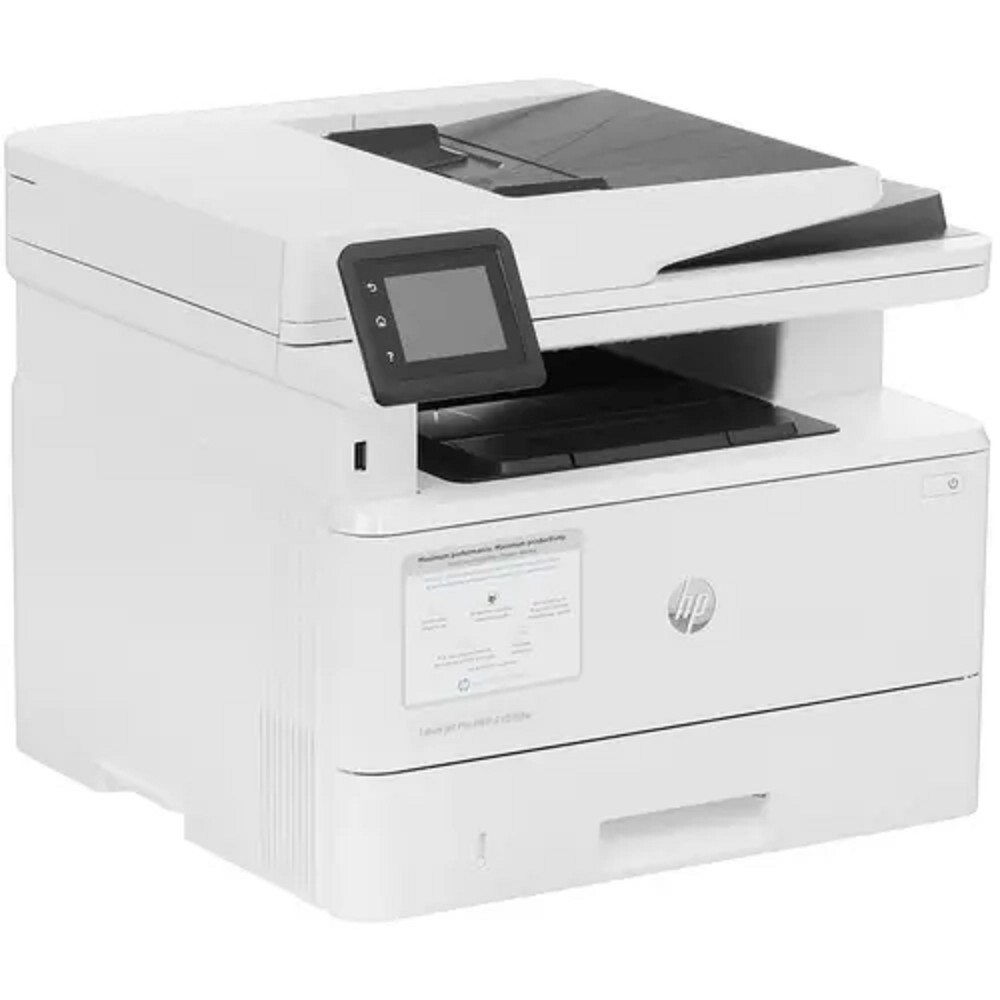 HP LaserJet Pro 4103fdw А4, МФУ, лазерное, черно-белое, 40стр/мин, 1200dpi, 1200МГц, 512Мб, 50АПД, 100+250, WiFi/Bluetooth/USB/Ethernet, 3050стр/картридж, (2Z629A#BBU) 