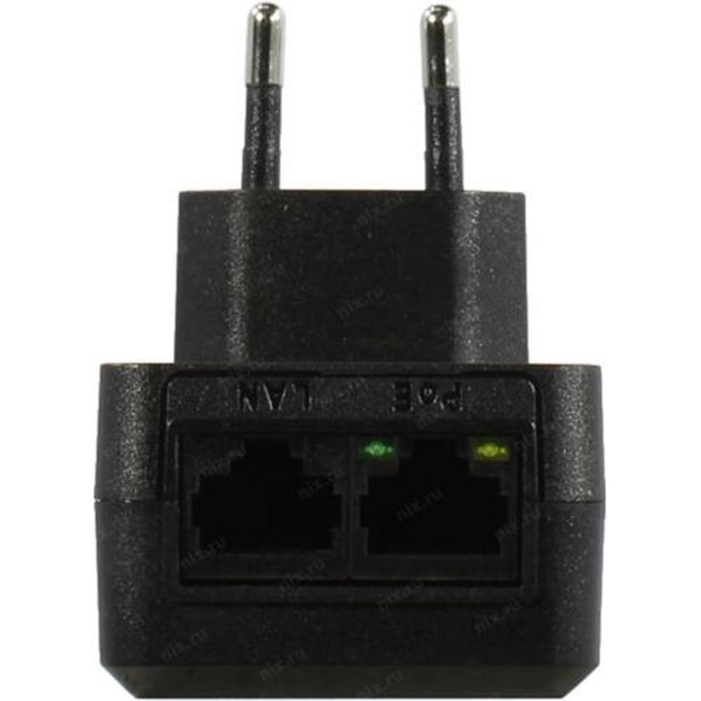 ORIENT SAP-48POEV2, PoE инжектор питания 24Вт, AC 100-240V/ DC 48V, 0.5A, вход: RJ45 LAN 10/100/1000Mbps, выход: RJ45 PoE тип A (1/2+,3/6-), совместим с оборудованием PoE IEEE 802.3af (33245)