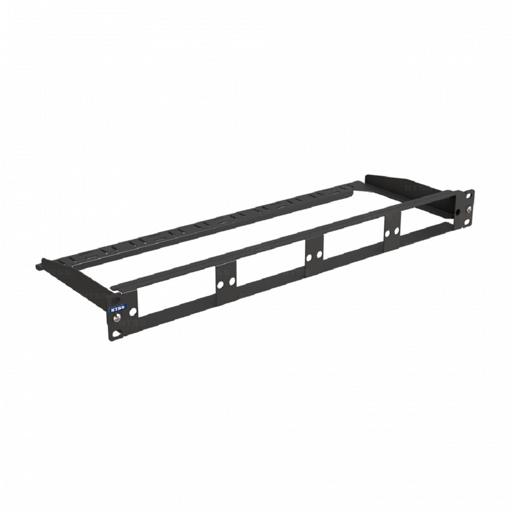 NTSS Наборная 19” патч-панель NTSS для 4 кассет MPO, 1U, черная NTSS-RP-ST-1U-C04-MPO-BL