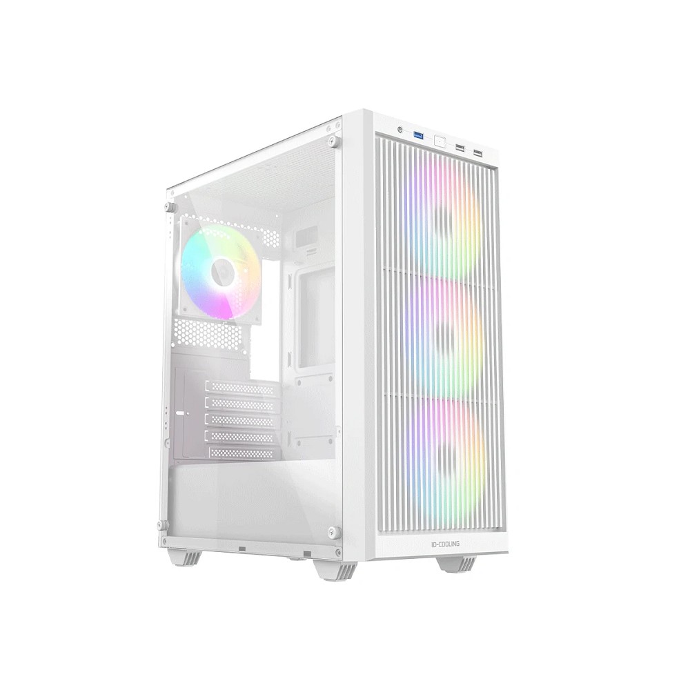 Case ID-Cooling WARE 310 ARGB White ATX/ win TG/ 4 fans/ Type C/ CPU 160mm/ GPU 320mm/ no PSU