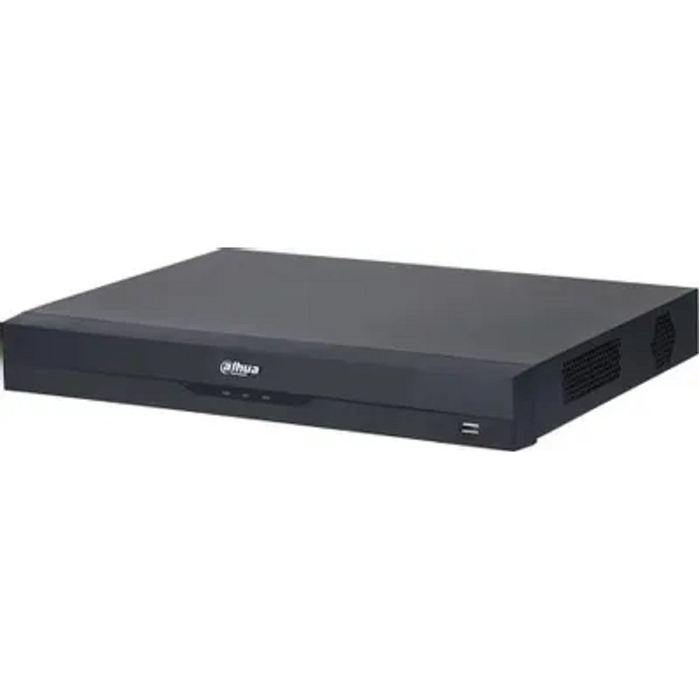 DAHUA DHI-NVR4208-EI 8-канальный IP-видеорегистратор 4K, H.265+, видеоаналитика, входящий поток до 256Мбит/с, 2 SATA III до 16Тбайт