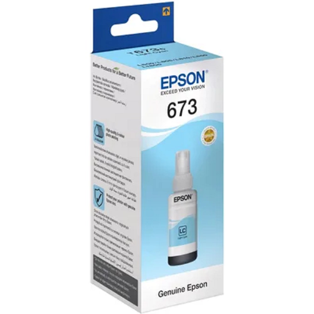 EPSON C13T67354A/C13T673598 Чернила для L800/1800 (light cyan) 70 мл 