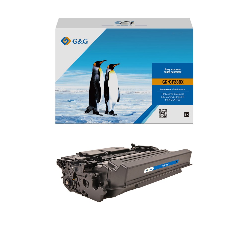 Картридж лазерный G&amp;G GG-CF289X черный (10000стр.) для HP LJ M507/MFP M528