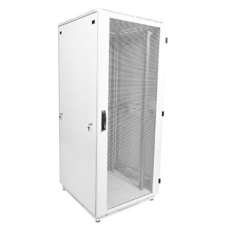 ЦМО Шкаф телекоммуникационный напольный ЭКОНОМ 48U (600 x 600) дверь перфорированная 2 шт. (ШТК-Э-48.6.6-44АА)