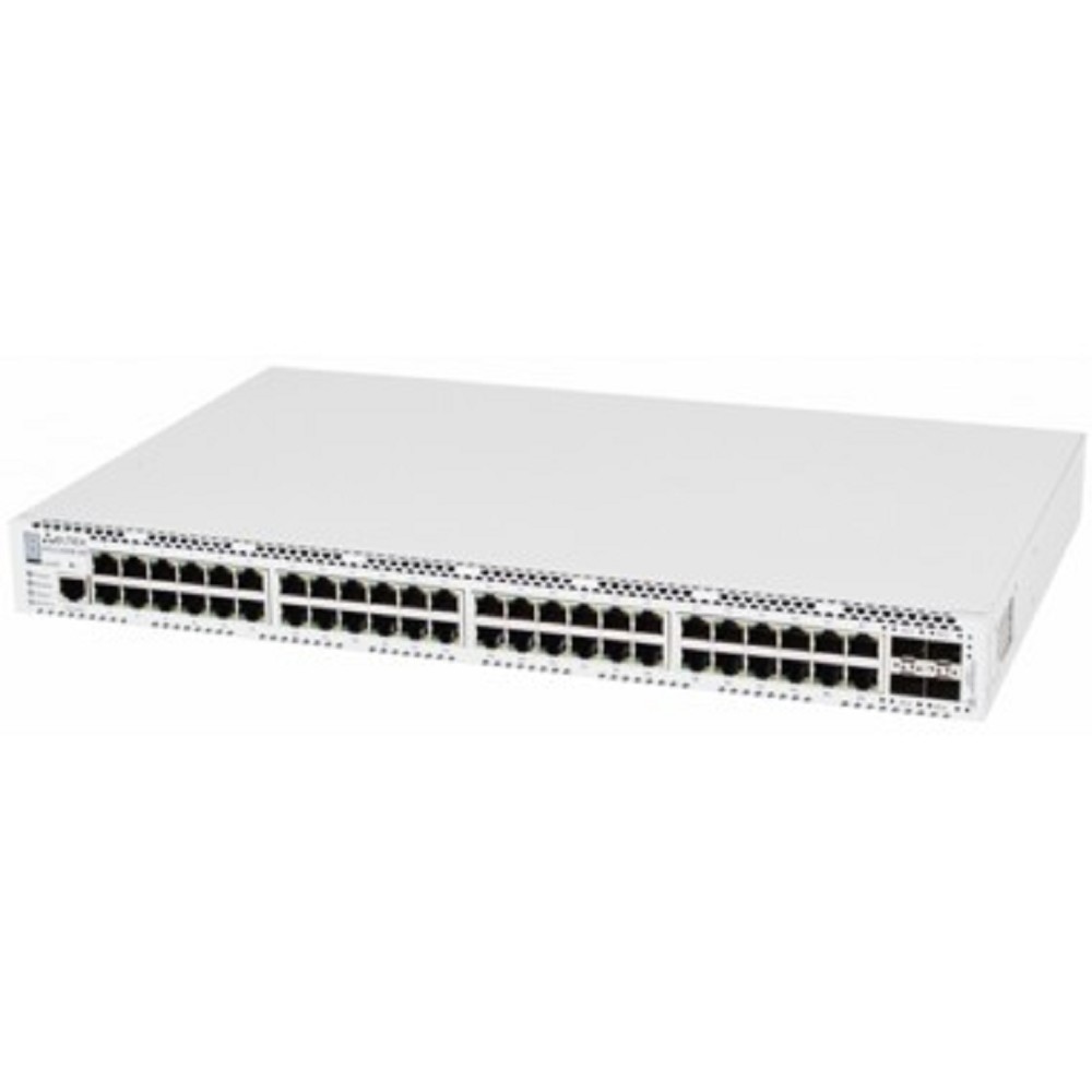 ELTEX MES2300B-48 Ethernet-коммутатор 48 портов 10/100/1000BASE-T, 4 порта 10GBASE-R (SFP+)/1000BASE-X (SFP), L3, 100–240 В AC, 12 В DC