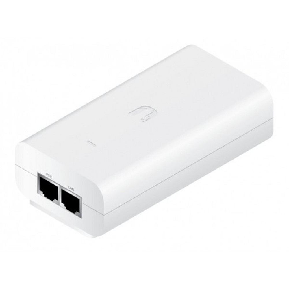 UBIQUITI POE-24-12W-G-WH (White) Блок питания с PoE, 220 VAC -> 24 VDC, 0.5А