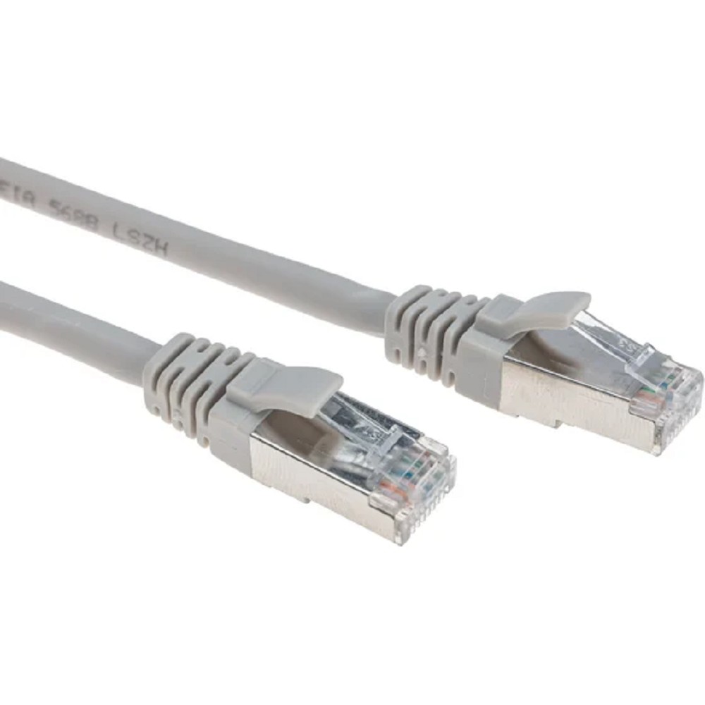 Rexant (02-0210-5) Патч-корд F/UTP, CAT 6, RJ45-RJ45, 26AWG, LSZH, серый, 5м