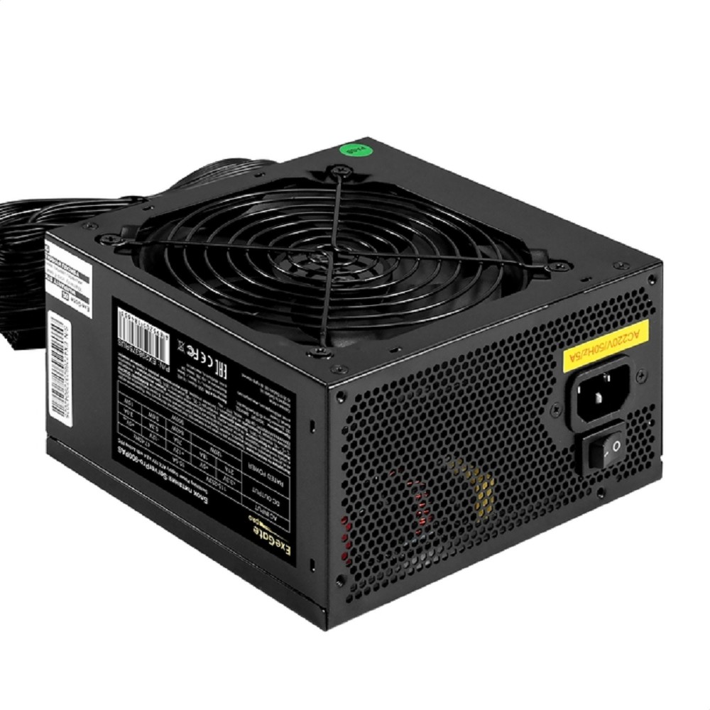 Exegate EX298375RUS Серверный БП 900W ExeGate ServerPRO-900PAS (ATX, APFC, КПД 80% (80 PLUS), 12cm fan, 24pin, 2x(4+4)pin, 6xPCI-E, 8xSATA, 4xIDE, Cable Management, black)