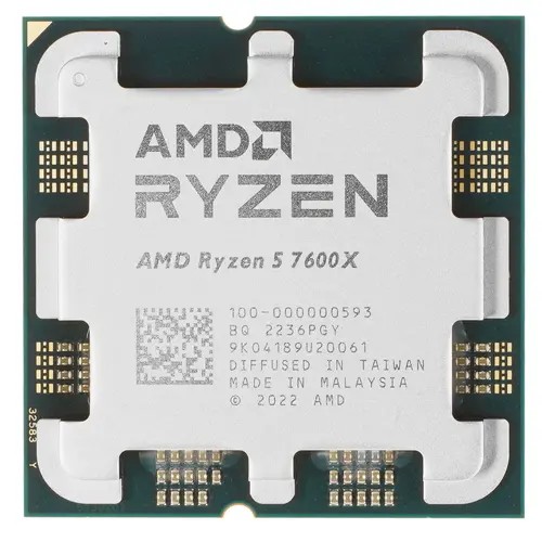 CPU AMD Ryzen 5 7600X BOX (100-100000593WOF) {4.7/5.0GHz  with Radeon Graphics AM5}