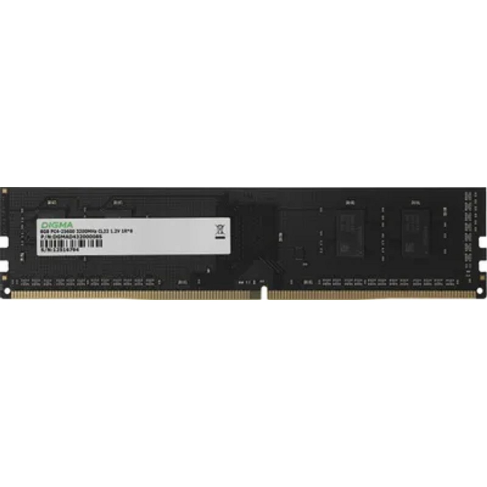 Digma DDR4 DIMM 8GB DGMAD43200008S PC4-25600, 3200MHz