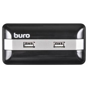 Buro BU-HUB7-U2.0 Разветвитель USB 2.0, 7порт. черный