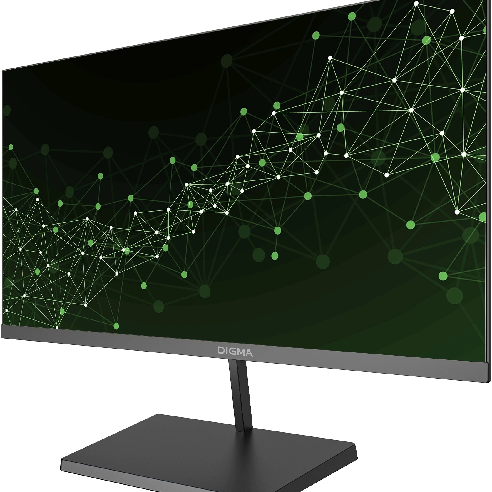 LCD Digma 21.5" Progress 22A501F {VA 1920x1080 100Hz 5ms 250cd 3000:1 D-Sub HDMI DisplayPort VESA}