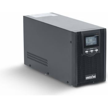 Импульс ИБП Юниор ПРО 2 {2000 ВА/1600 Вт, LCD, USB, RJ-45/RJ-11, слот для SNMP, АКБ 3х9Ач, IEC-C13 +  SCHUKOx2},черный [00-КБ002801] JT20201