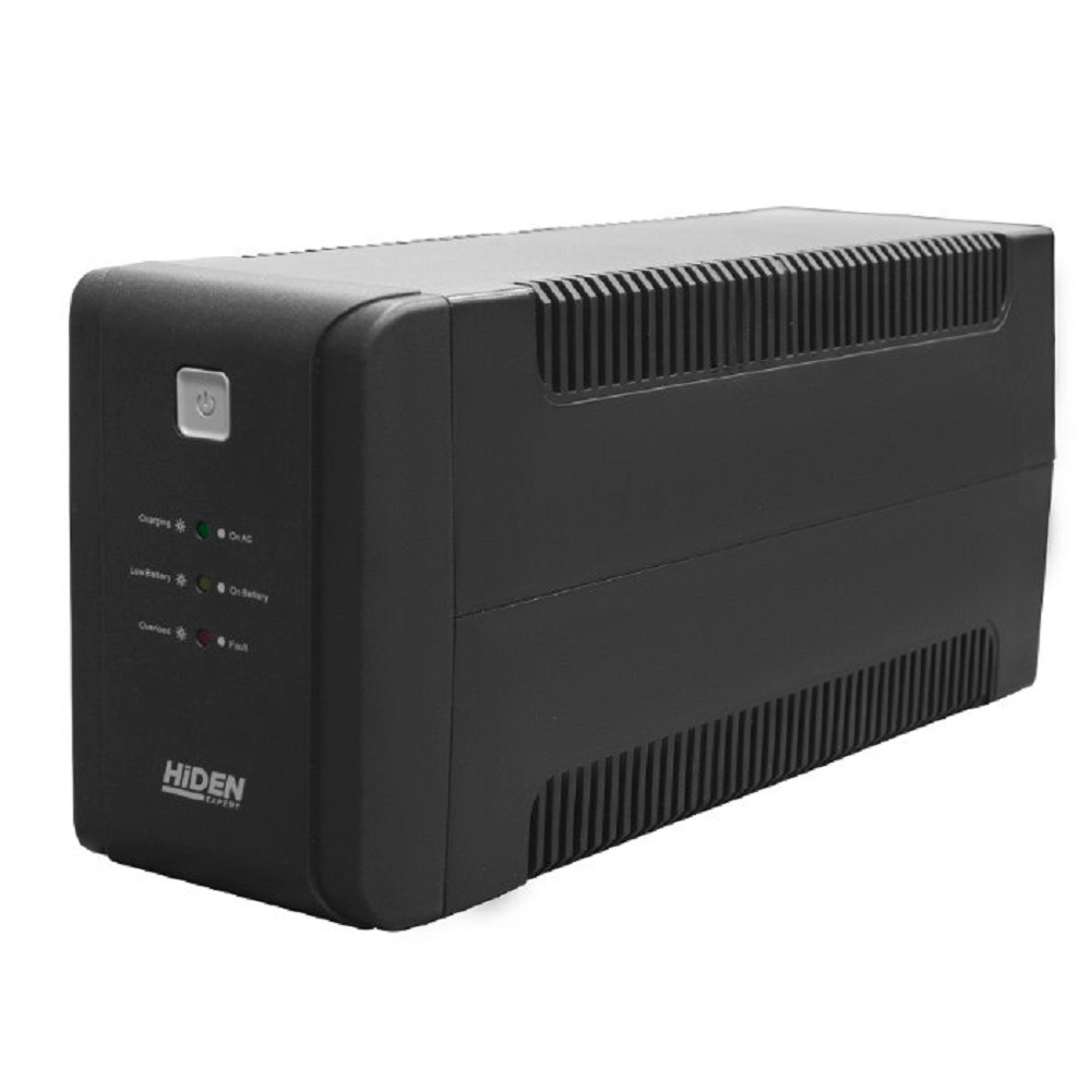 ИБП HIDEN EXPERT ULS800E 800ВА/480Вт {Линейно-интерактивный,2xSchuko LED, USB,  встроенный АКБ 1x12B/9Ач} {УТ-00002466}