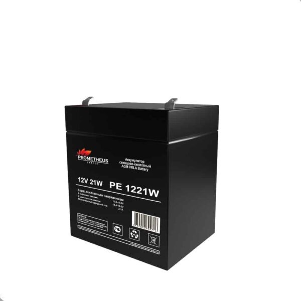 Prometheus Energy PE 1221 W (12V 5Ah) аккумулятор свинцово-кислотный