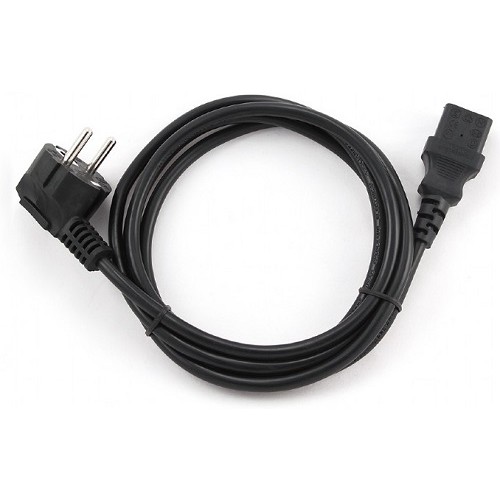 Cablexpert Кабель питания 1.8м, Schuko- C13, 3х1кв.мм, черный, с заземлением, пакет (PC-186-1-1.8M)