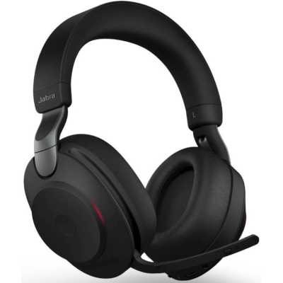 Jabra 28599-999-999 Evolve2 85, Link380a Stereo Black Беспроводная стерео гарнитура, MS, USB-A [28599-999-999]