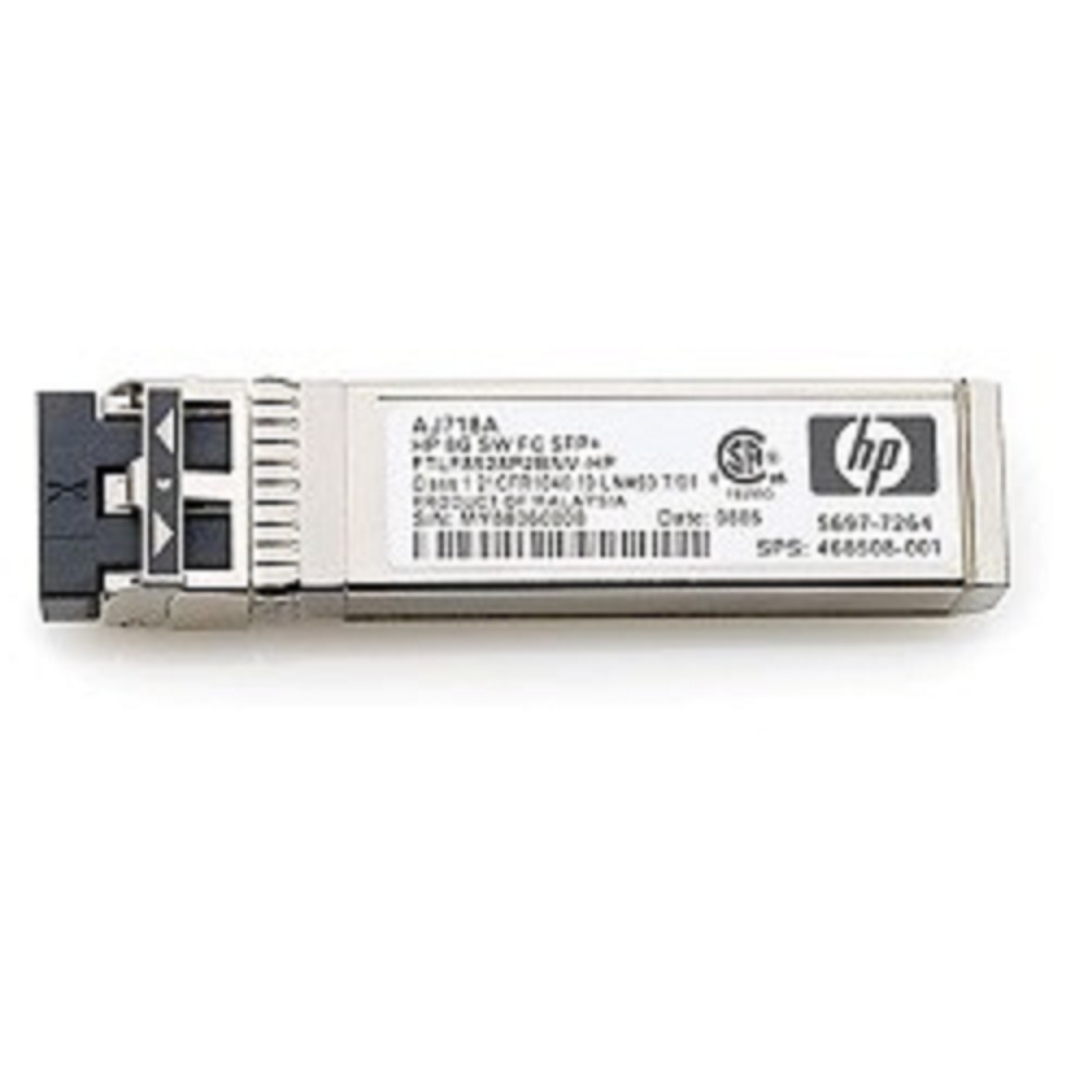 HPE AJ718A, 8Gb Short Wave FC SFP+ 1 Pack