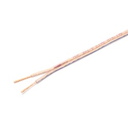 Акустический кабель Cablexpert CC-TC2x1,5-15M, прозрачный,  15 м, бухта