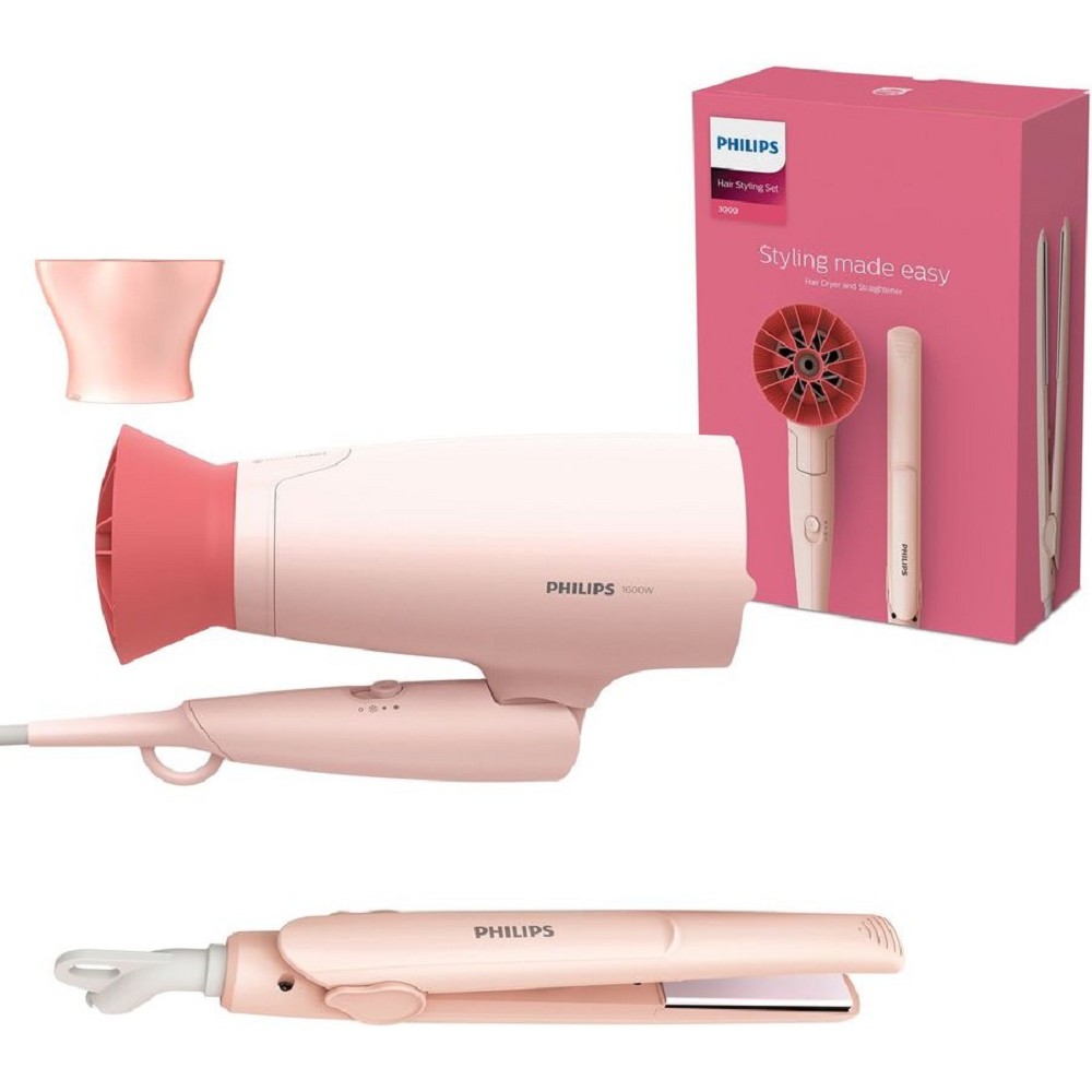 PHILIPS BHP398/00 Набор для укладки, фен+выпрямитель