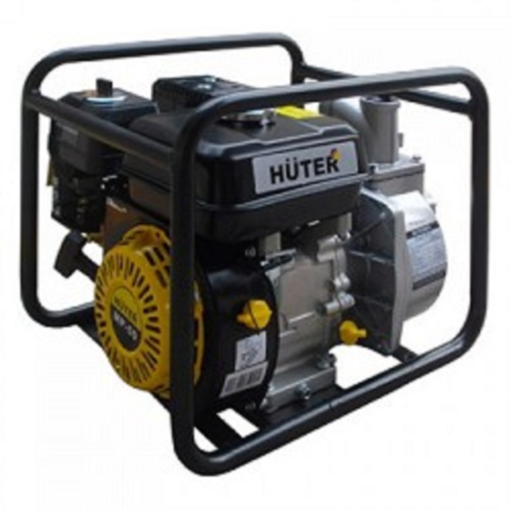 Huter MP-50 Мотопомпа [70/11/3] { Бак-3,6 л. 5,5 л.с.Глуб.-8м, напор-32м, 600 л/мин,чист.Вода }