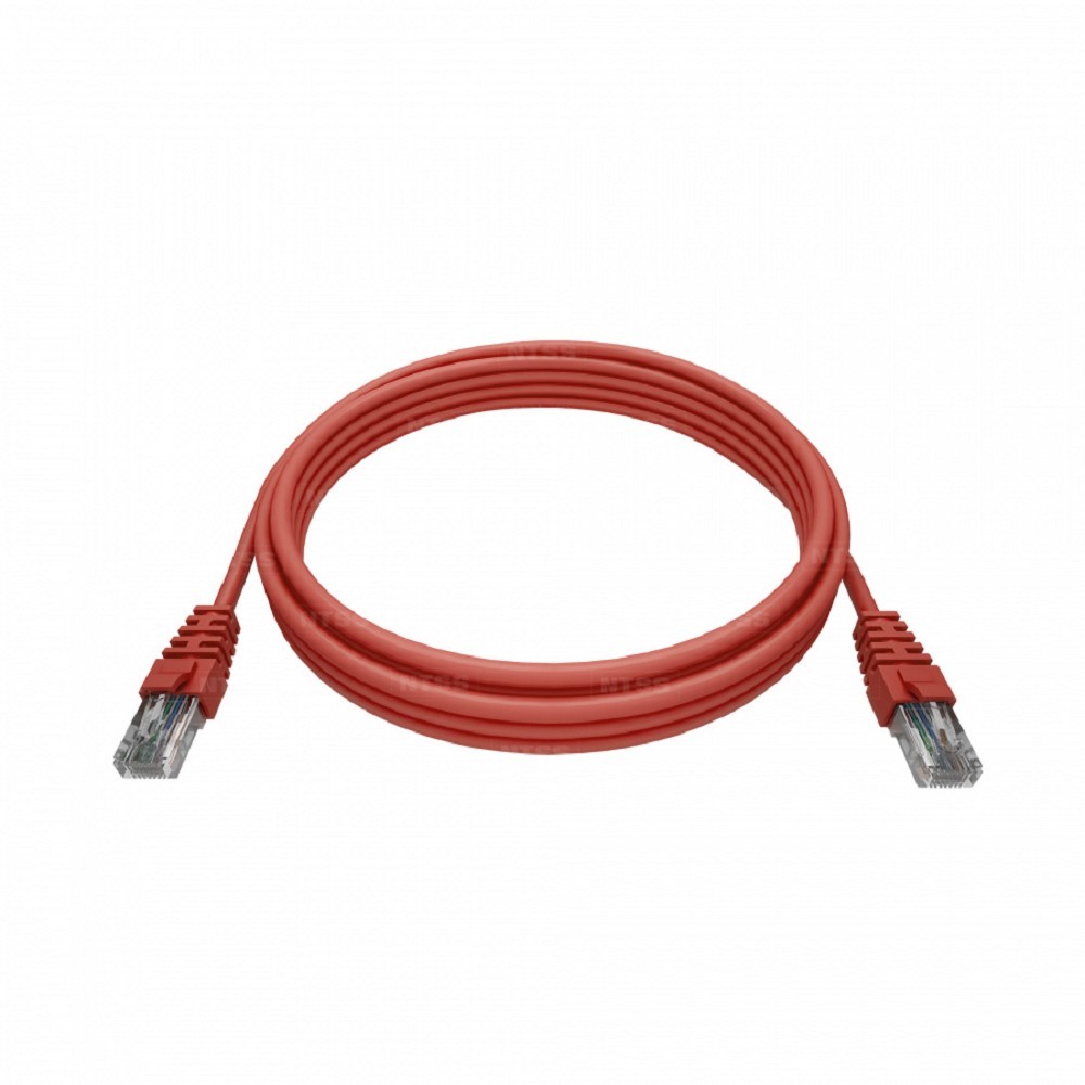 NTSS Патч-корд NTSS RJ45/8P8C, T568B UTP 6 кат. литой, 3 метра, LSZH, красный NTSS-PC-UTP-RJ45-6-3.0-LSZH-RD